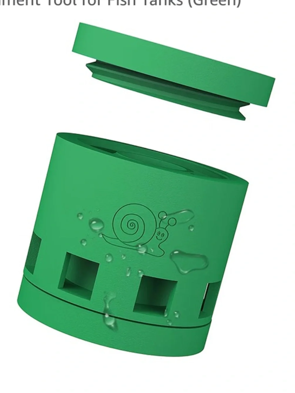 Reusable aquarium snail catcher